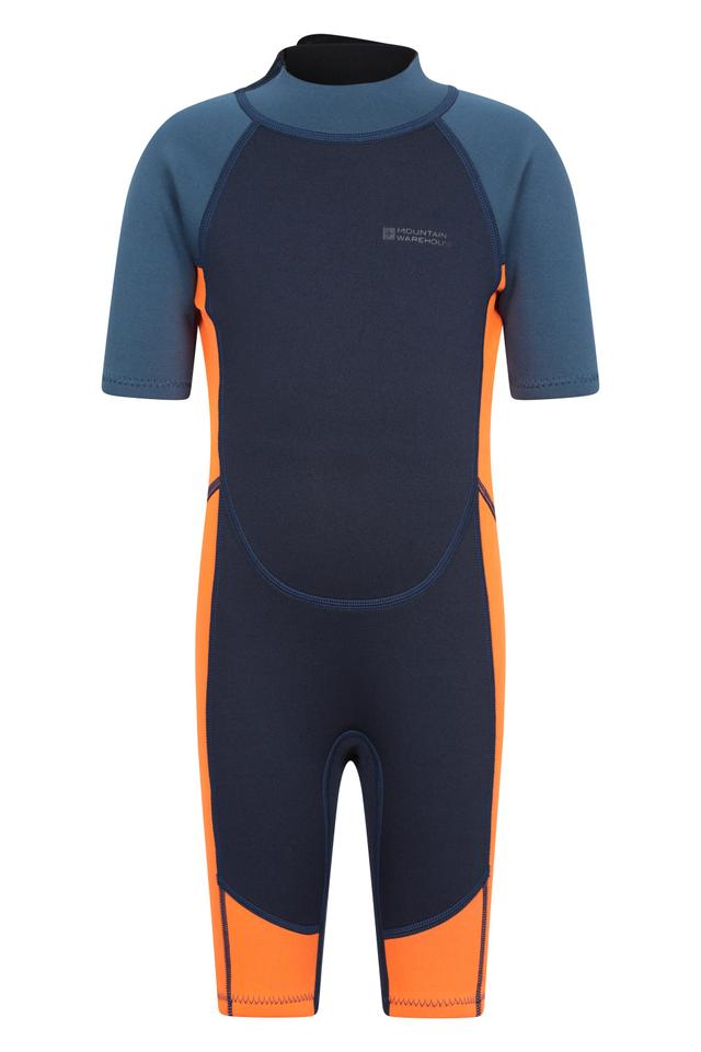 Kids Shorty 2. 5/2mm Wetsuit - Orange