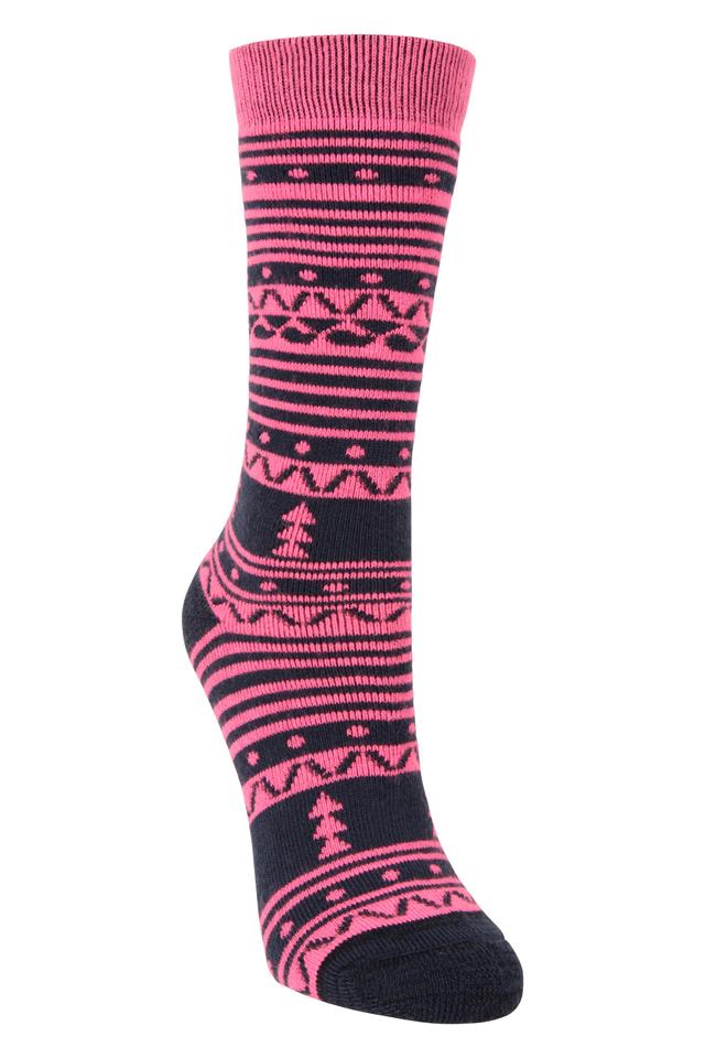 Isocool Kids Knee Length Ski Socks - Navy