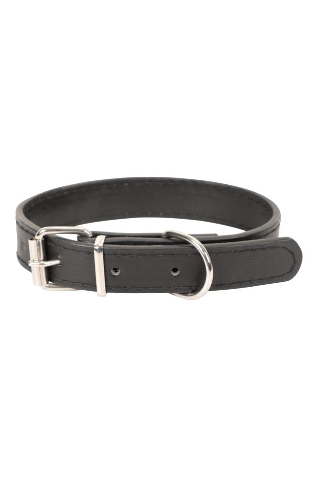Leather Look Collar - Black