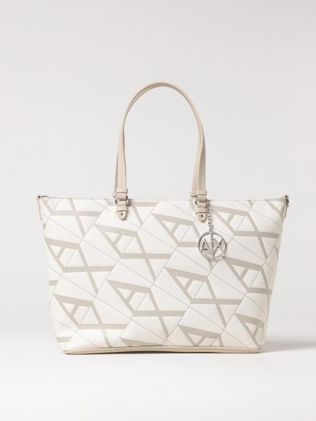 Shoulder Bag ARMANI EXCHANGE Woman color Yellow Cream