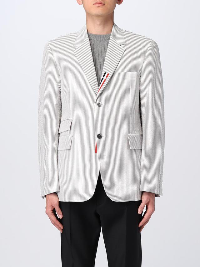 Jacket THOM BROWNE Men color Grey