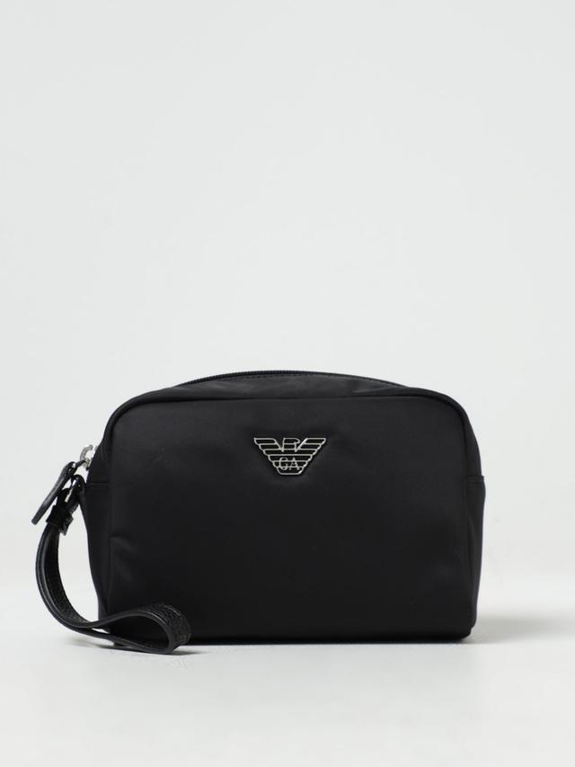 Emporio Armani beauty case in nylon with logo