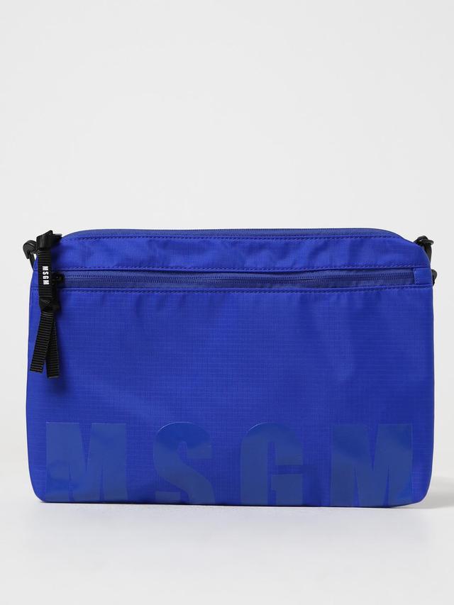 Msgm nylon bag with logo