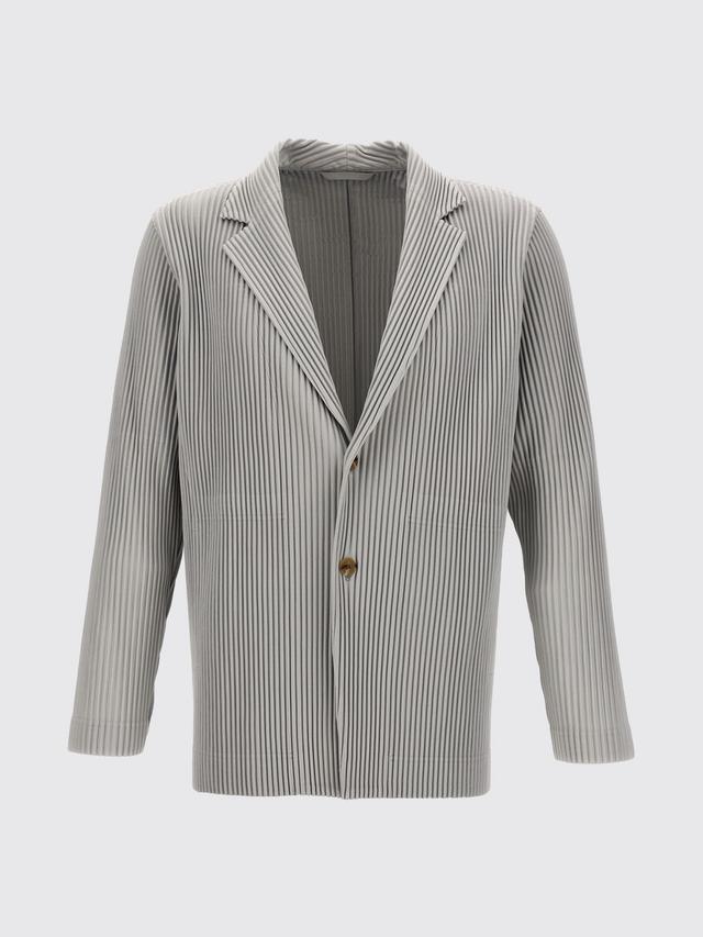 Blazer HOMME PLISSE' ISSEY MIYAKE Men color Grey