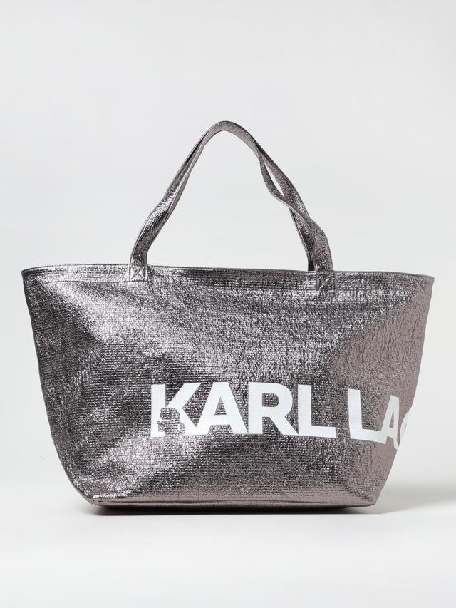 Tote Bag KARL LAGERFELD Woman color Grey