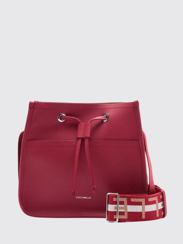 Crossbody Bag COCCINELLE Woman color Burgundy