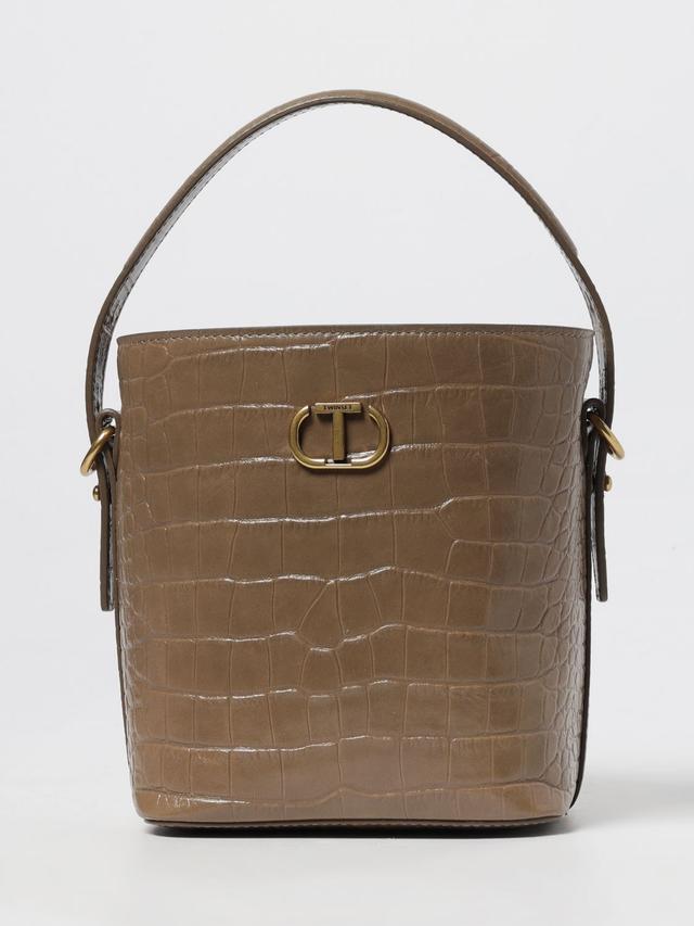 Handbag TWINSET Woman color Grey