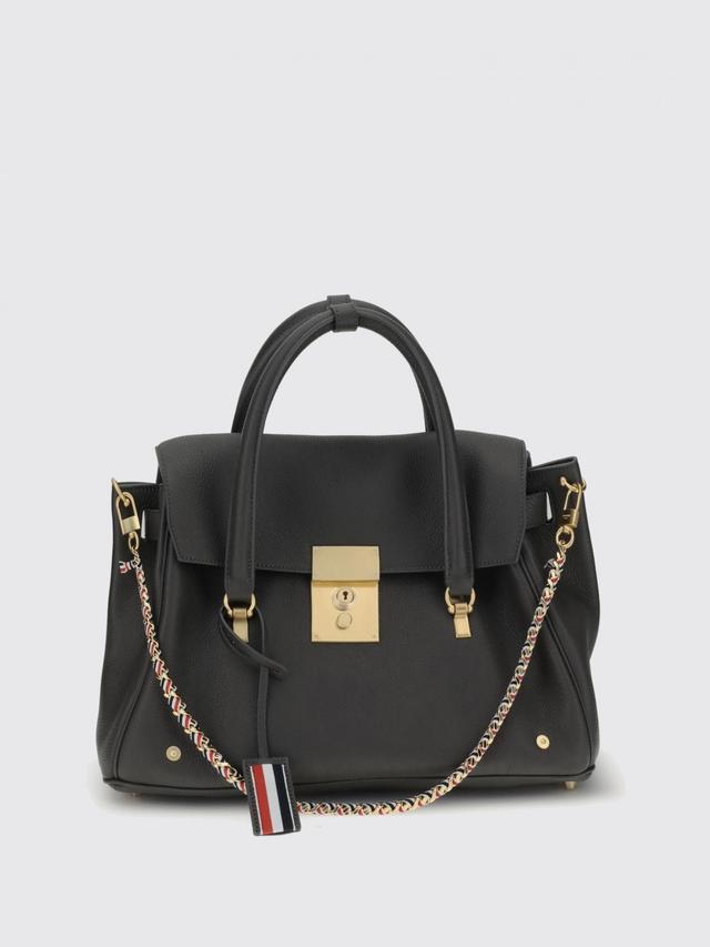 Handbag THOM BROWNE Woman color Grey