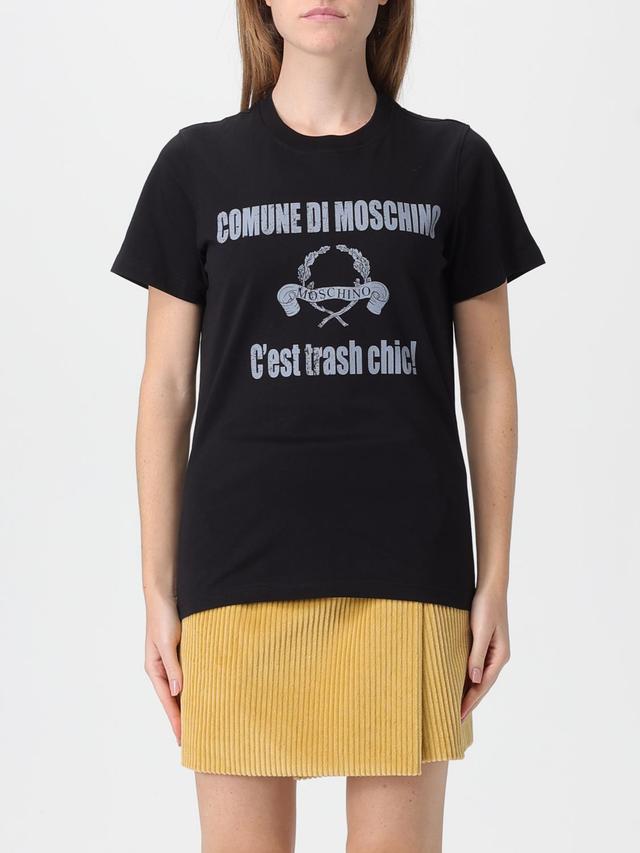 MOSCHINO COUTURE T-Shirt Woman color Black