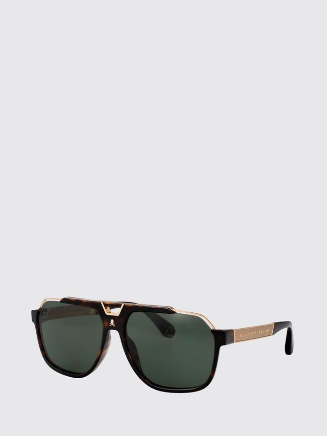 PHILIPP PLEIN Sunglasses Men color Brown