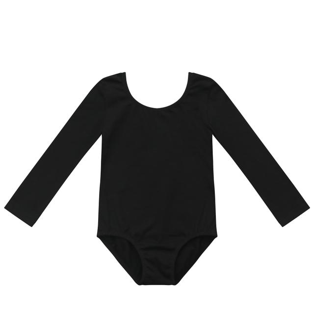 TEMU Girls Long Sleeve Bodysuit Leotards Ballet Dance Gymnastics Outfit Kids Clothes