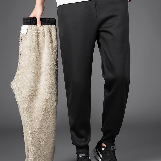 TEMU Botas de Otoño e Invierno para Hombre, Cálidas y Acolchadas para Senderismo y Camping con Cintura Elástica y Cordón