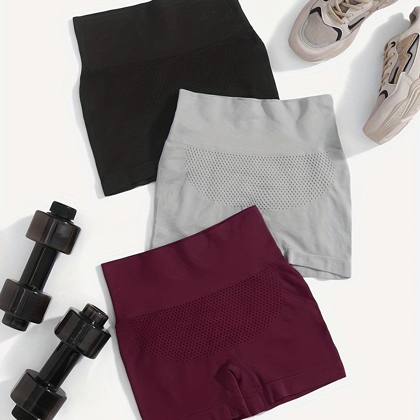 TEMU Women' Sports Underwear Shorts Three-pack