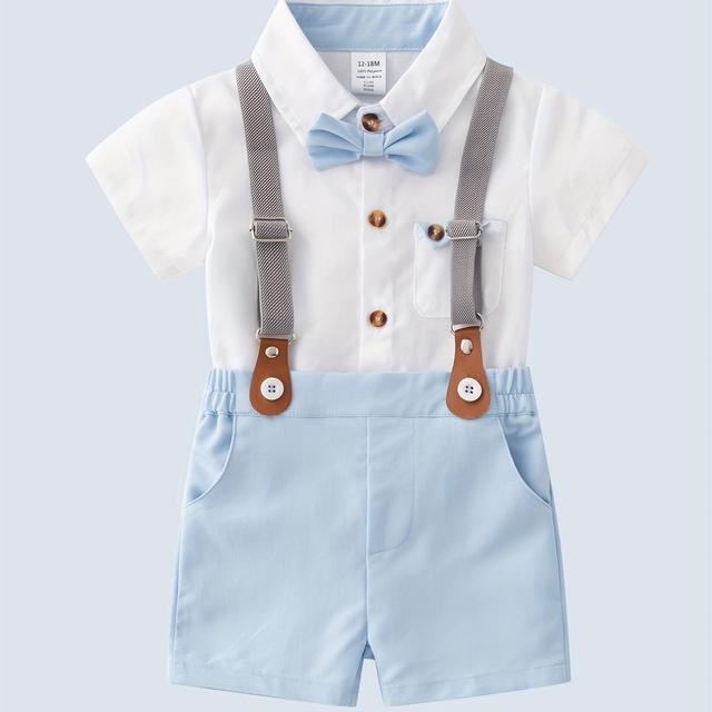 TEMU Boarnseorl Tenue de soutien-gorge pour bébé garçon, un ensemble de pièces pour tout-.