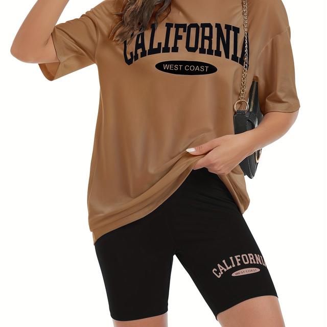 TEMU Casual Contrast