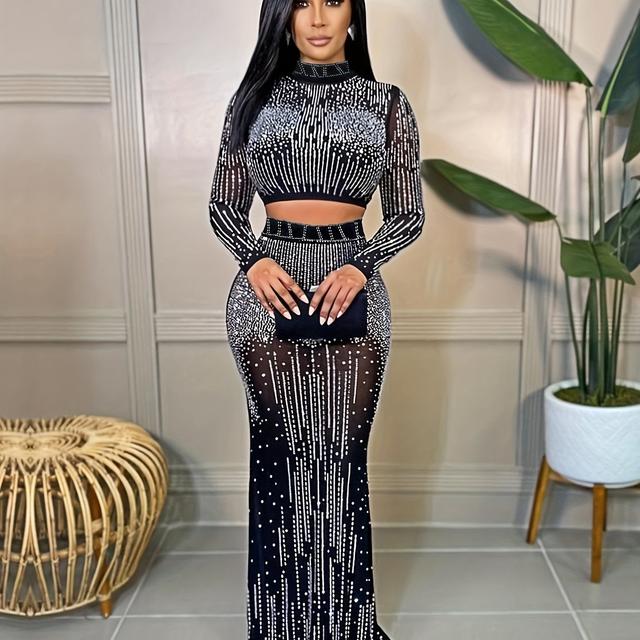 TEMU Party Dress Elegant Sexy Suit Women