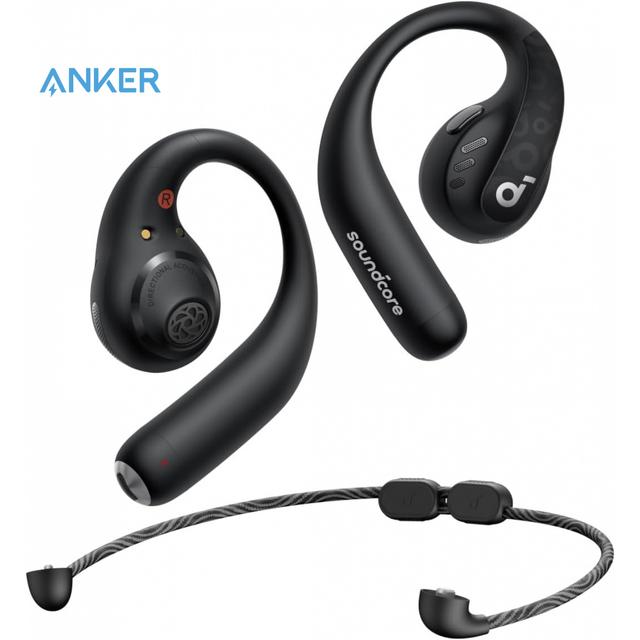 TEMU Soundcore By Anker Aerofit Pro Open-ear Headphones, , , , Rich Sound With , Bluetooth 5.3, Ipx5 Water-resistant, 46h Playtime, App Control ()