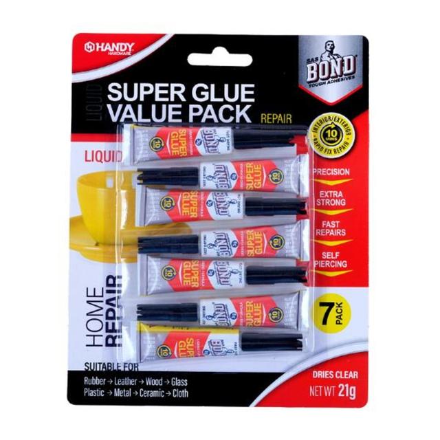 TEMU 2 Pk 14 Tubes Glue Super Glue 3g Each Tube (dries Clear)