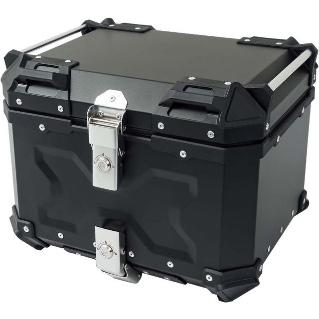 TEMU 【JAPAN BRAND】 バイク リアボックス ABS 大容量 トップケース 軽量 【取り付け簡単】45L