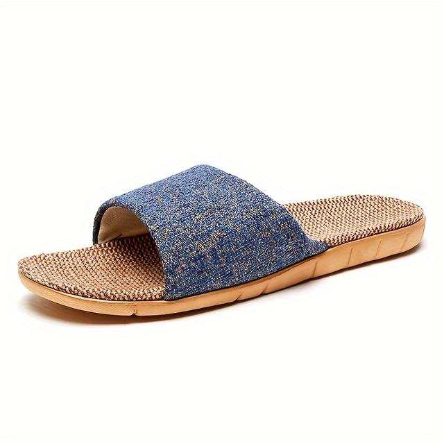TEMU スリッパ 麻素材 かわいい 可愛い 男女兼用 自宅用 来客用 涼しい おしゃれ 超軽量 レディース メンズ カップル 麻 ベランダ サンダル 夏用 秋用 春用 涼感 蒸れない 室内 通気