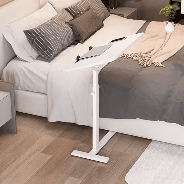 TEMU 접이식 사이드 테이블 쇼파 침대옆 이동식 높이 조절 간이 테이블 거실 침실 협탁