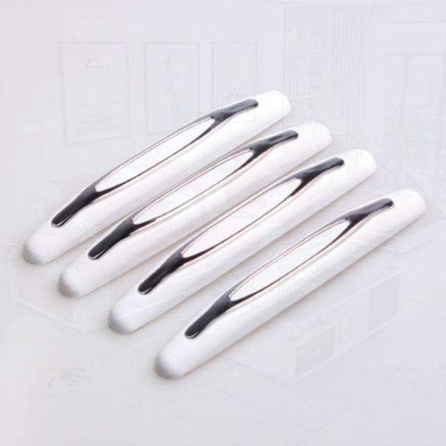 TEMU 카스라이더 자동차 문콕방지 스크레치 충돌 사이드미러 도어가드 화이트 1세트