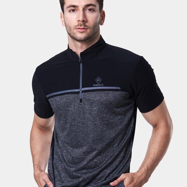 TEMU 남성 여름 아웃도어 등산/캠핑/낚시 통기성 좋은 쿨링 반팔 집업 티셔츠 릴렉스(AY01ST016M)