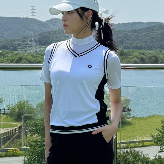 TEMU 여성 여름에도 시원하게 코디 냉감 골프 베스트 조끼 레이어드 쿨(W5SV11)