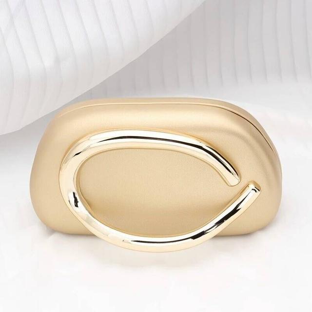 TEMU Bolsa Clutch Vintage Feminina Com Alça De Corrente Destacável,Fecho Magnético – Ideal Para Festas