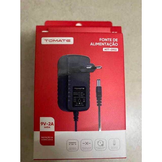 TEMU Fonte De Energia 9v 2a 5a Com Plug P4 2,1mm