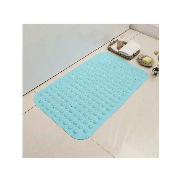 TEMU Tapete Banheiro Box Antiderrapante Silicone Com 33X66CM Rentangular Massageante