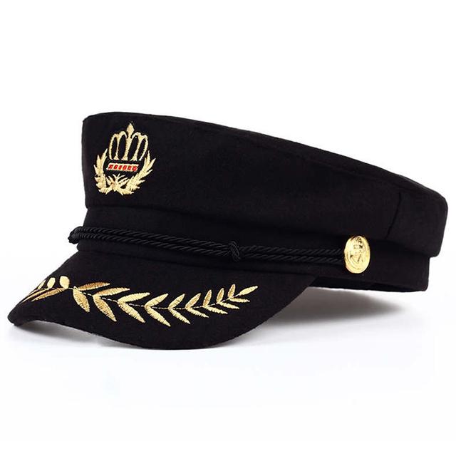 TEMU Crown Navy Cap