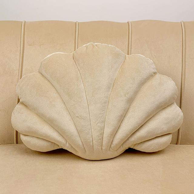 TEMU 1pc Coussin en Peluche Coloré, Coussin Uni