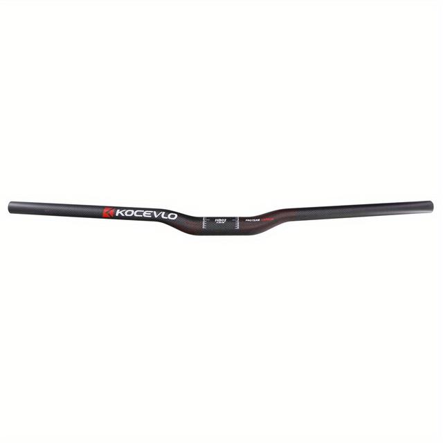 TEMU Koceevlo Hb02 Mtb Carbon Fiber Bicycle Handlebars, 31.8*700-760mm , Mountain Bike Accessories.