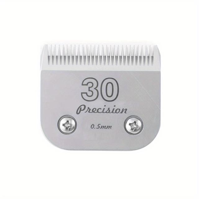 TEMU #30 Afneembaar Vervangingsmes voor Huisdierentondeuse, Compatibel met , Wahl, en Andere Merken, Duits All-Steel Materiaal 1/50-Inch (0.5Mm)