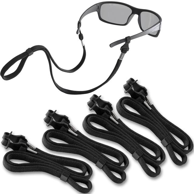 TEMU 4pcs Glasses Holder Strap: Keep Your Eyeglasses & Sunglasses Securely Around Your Neck!
