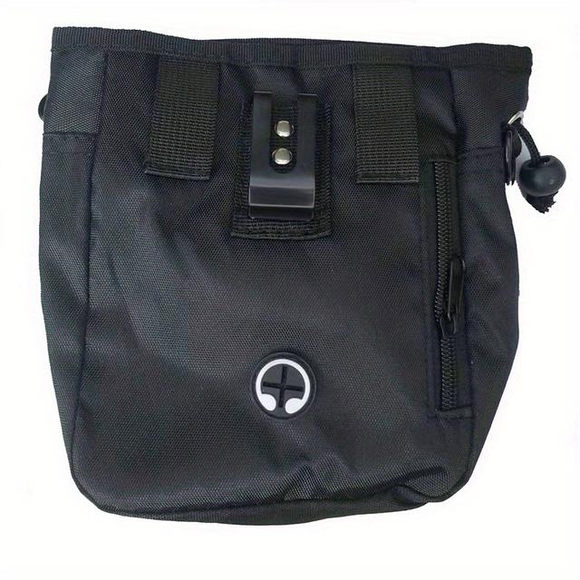 TEMU Pet Dog Training Treat Bags Portable Detachable Doggie Pet Feed Pocket Puppy Snack Reward Interactive Waist Feeder Bag Dog Training Snack Bag