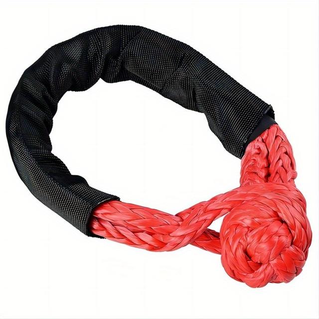 TEMU Heavy-duty Off-road 4x4 Towing Soft Shackle With Protective Sleeve For Recovery