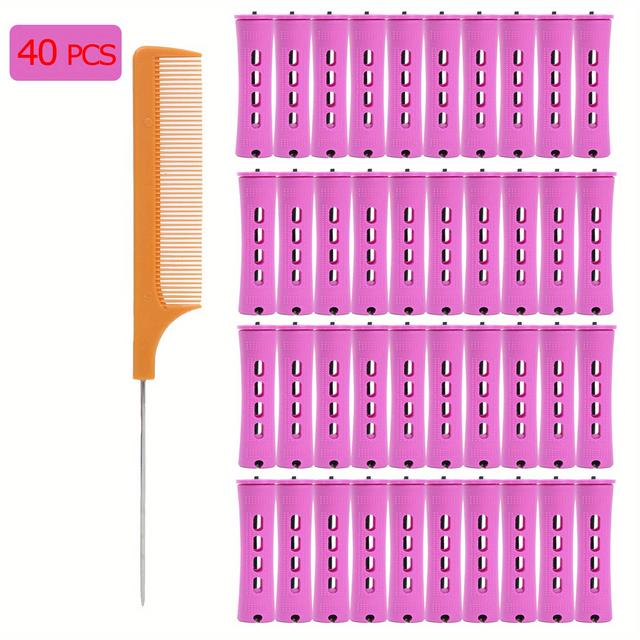 TEMU Permanentstavar för naturligt hår Kallvågsstänger Permanentstavar för naturligt hår Hårrullerullar Permanentstavar gör-det-själv-hårstylingverktyg