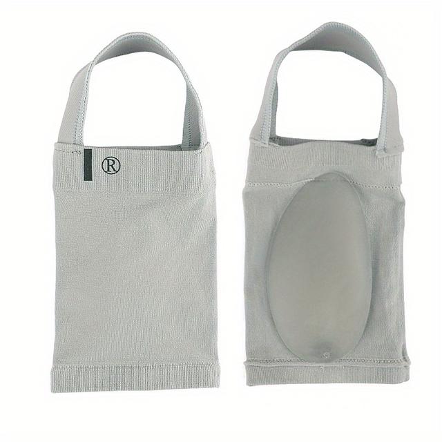 TEMU 1 زوج ضمادة وسادة دعم للقدم جوارب قدم