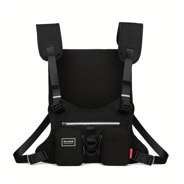 TEMU Modische Fahrradmotorradmarathon-Laufbrusttasche, Fitness-Jogging-Mobiltelefon-Tasche, Sportrucksack und leuchtungsbeständige Outdoor-Trendwestentasche