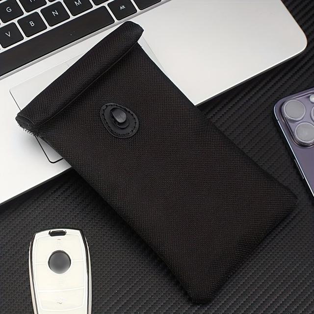 TEMU Phone Case: Signal Blocking Faraday Bag Mobile Phone Anti Theft Shielding Bag Rfid Key Fob Protection Storage Case