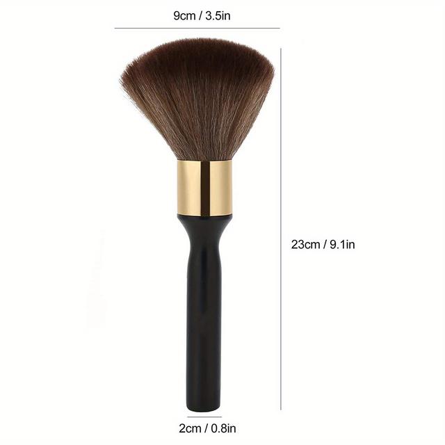 TEMU Barber Professional Soft Brush | Neck Face Duster Brushes, Hair Clean Hairbrush, Beard Salon Cutting Hairdressing Styling Tool | Brand: Barbertop