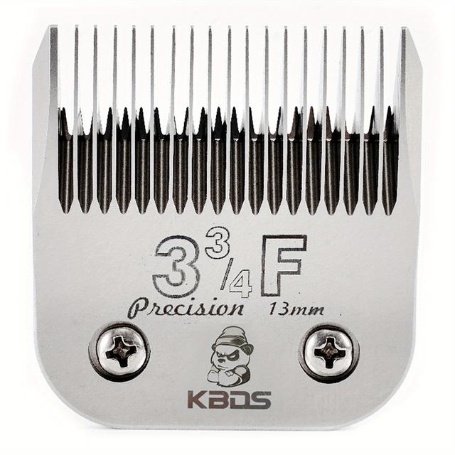 TEMU KBDS 3F odłączane ostrza do strzyżenia zwierząt, kompatybilne z większością maszynki do strzyżenia Andis Oster Wahl A5 1/2''13mm