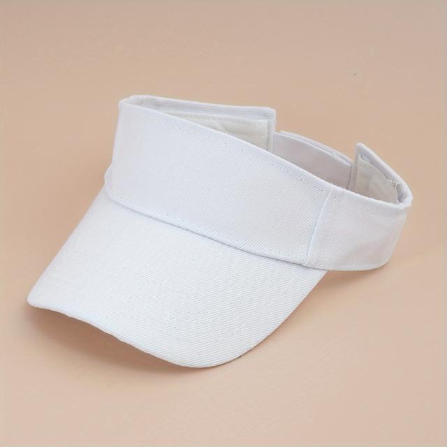 TEMU Gorra deportiva para mujer, con un diseño de visera en colores pastel, para actividades al aire libre como el golf protección solar.