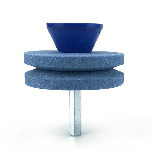 TEMU Whetstone Grinder Knife Device Single-layer Whetstone Wear-resistant Sharpener Grinding Head