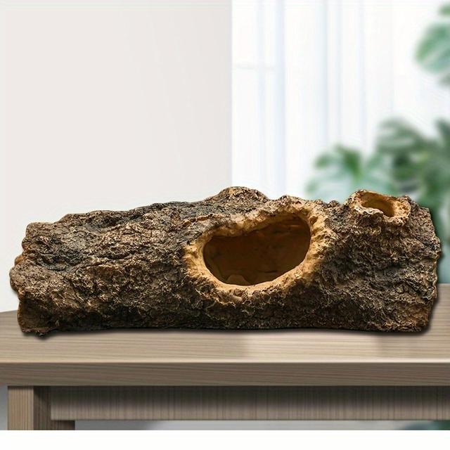 TEMU Swim Through A Magical Aquarium Landscape With Tree Trunk Decorations!