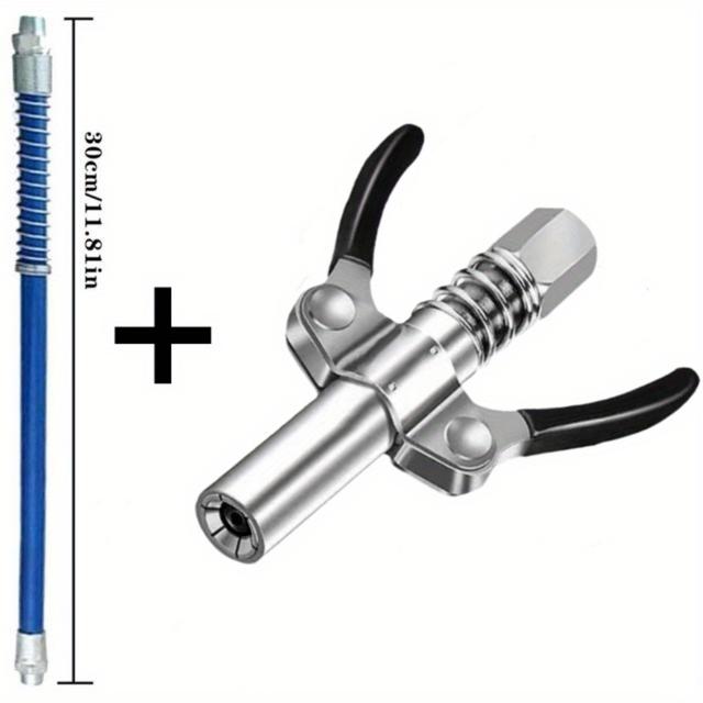 TEMU Heavy- 10000 Psi Grease Coupler - Grease Tool For Lubrication!