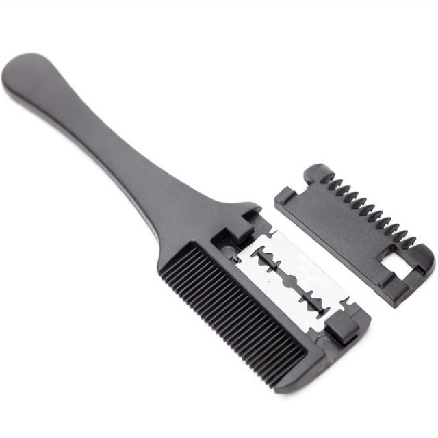 TEMU 1pc Salon-grade Hair Cutting Comb With - Thinning, Trimming, And Styling At Home