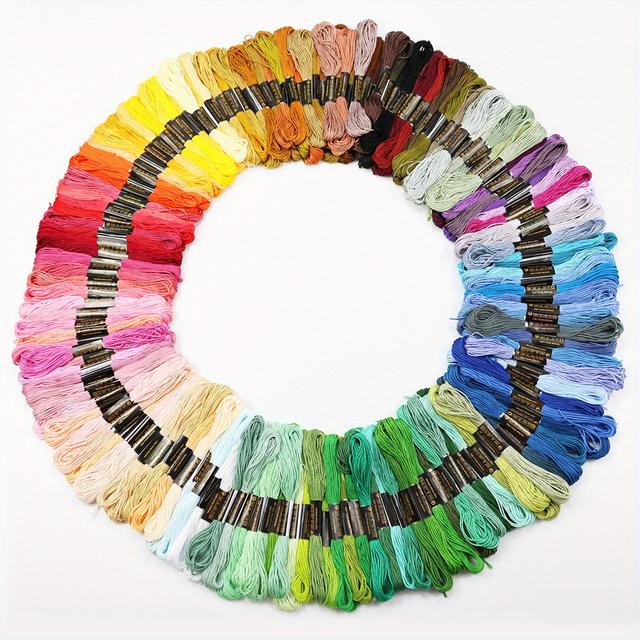 TEMU 150 Colors 8 Meters 6 Diy Hand Embroidery Thread, Stitch Thread